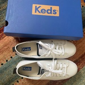 Keds white shoes New with box